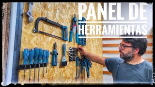 Como Hacer un Panel de HERRAMIENTAS