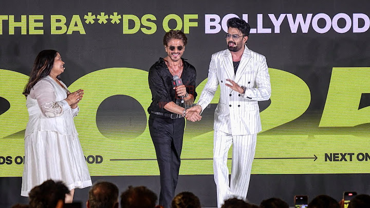 The BA***DS of Bollywood | Shahrukh Khan | Aryan Khan Debut as Director | Netflix India