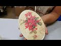 Video tutorial Decoupage base.