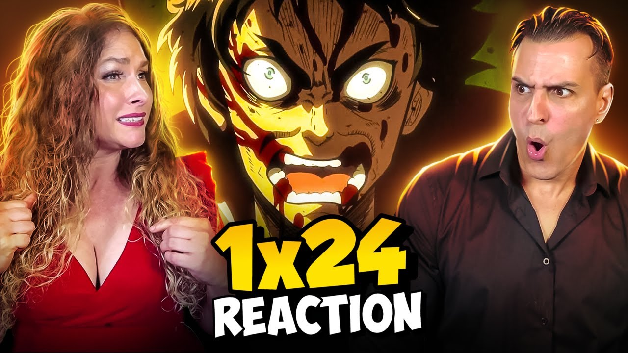 Eren Fights Annie! ⚔️| Anime NOOBS React to ATTACK ON TITAN "Mercy" 1x24