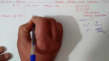 Ch:13 Ex.13.5 Q.5  Surface Areas and Volumes | Ncert Maths Class 9 | Cbse