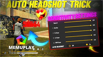 Memu player New Version 7.5.0 | Best Headshot Sensitivity Settings |Free Fire Memu Emulator settings