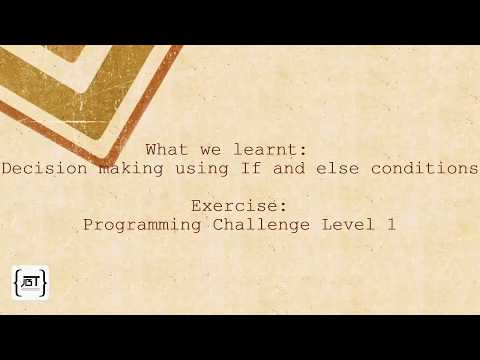 Decisions Problem Solving Level 1