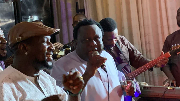 MOMENT KING SAHEED OSUPA PERFORM ALABI PASUMA SONG FOR TUNDE PERRY SEE HOW HE GOT EMOTIONAL