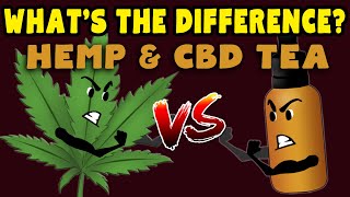CBD Tea vs Hemp Tea - What's the difference? / Cannabidiol tea