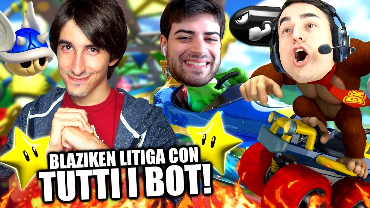 BLAZIKEN LITIGA con TUTTI i BOT e INSULTA GIOSEPH e TUBERANZA! Mario Kart 8 Deluxe Gameplay ITA