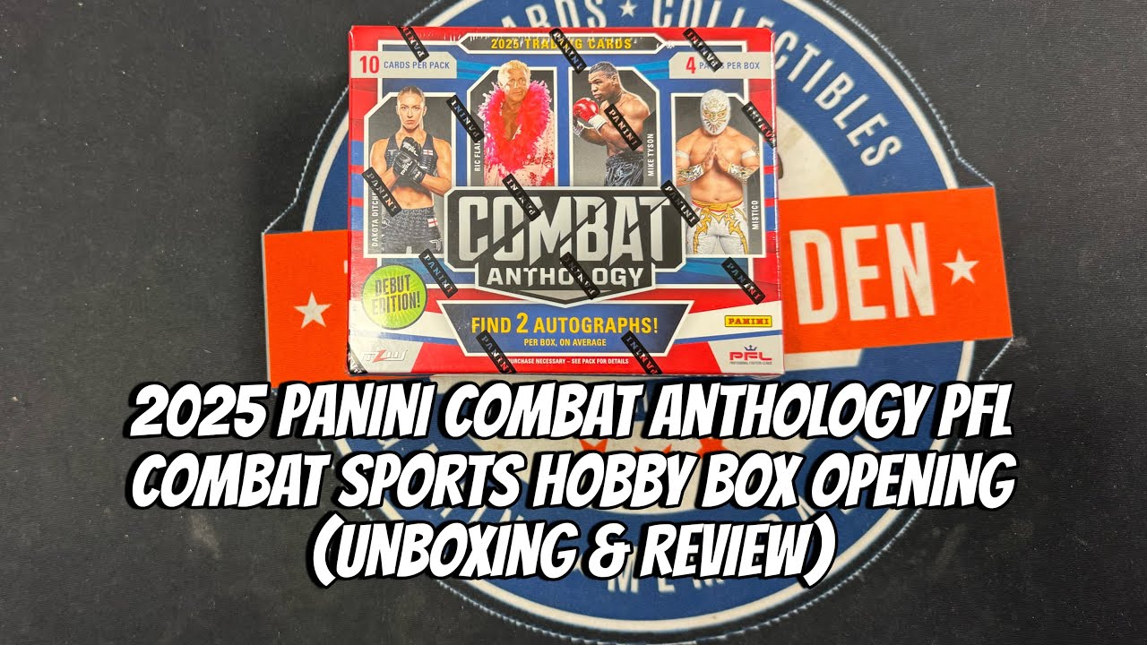 2025 Panini Combat Anthology PFL Combat Sports Hobby Box Opening