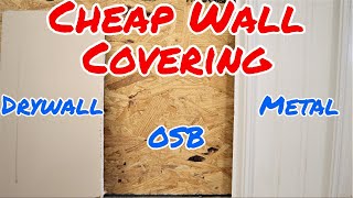 CHEAP Shop Wall Covering by Challenged 87,490 views 1 year ago 8 minutes, 19 seconds