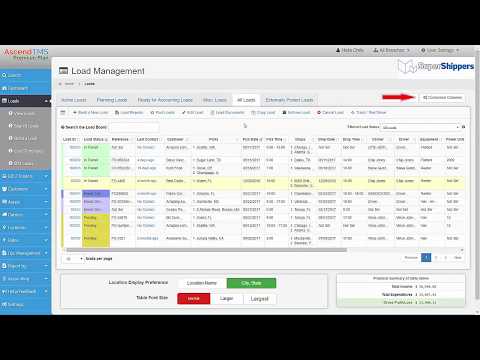 AscendTMS - Load Management Overview