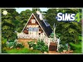 MICRO A-FRAME HOUSE 🌳 | Sims 4 Speedbuild | No CC