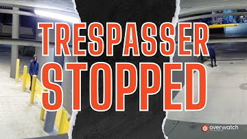 Trespasser Never Stood a Chance | Alert Remote Guard Engages Immediately