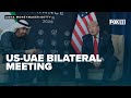 Trump, UAE's Mohammed bin Zayed Al Nahyan hold bilateral meeting