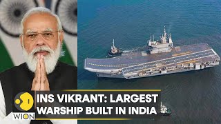 INS Vikrant: Indian PM Modi commissions India's first indigenous carrier, unveils new naval ensign