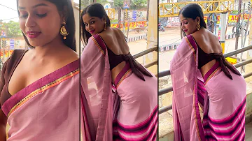 🔥Awesome Back Pose Of Saree | साड़ी का शानदार बैक पोज | Girls Top Pose In Saree|Saree Fashion#saree