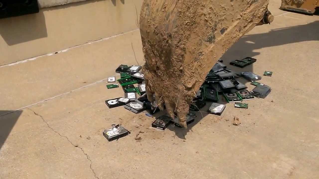 Hard Drive Crush YouTube