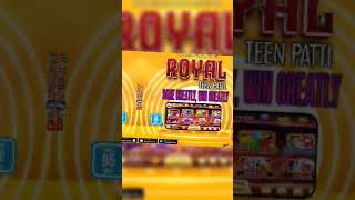Royal Teen Patti Official JUST PLAY AND WIN  #3patti #patti #jackpot #cardgame #game screenshot 4