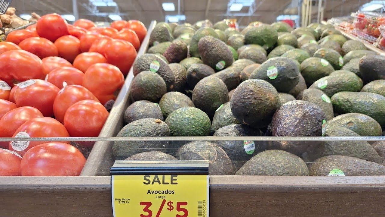 Отработала 9 часов на работе, иду за Продуктами, Небольшой Обзор из магазина Kroger, цена АВАКАДО 🤔