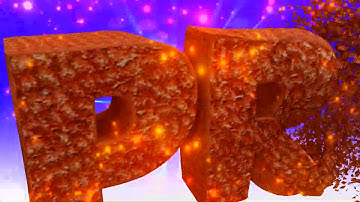 Blue PolyFx 3D PRAISE animation