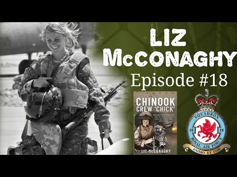 Ep18: Liz McConaghy | Loadmaster on Chinook CH-47 | 18 Sqn RAF | MERT | Chinook Crew 'Chick'
