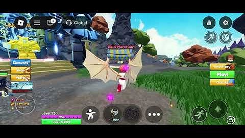 Buying Corrupted Darkness in Elemental Dungeons. ##roblox #elementaldungeons 