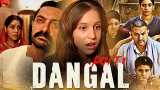 my first wrestling movie! Dangal (2016) ☾ MOVIE REACTION - FIRST TIME WATCHING! - PART 1