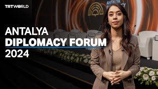 Global Leaders Gather At Antalya Diplomacy Forum 2024