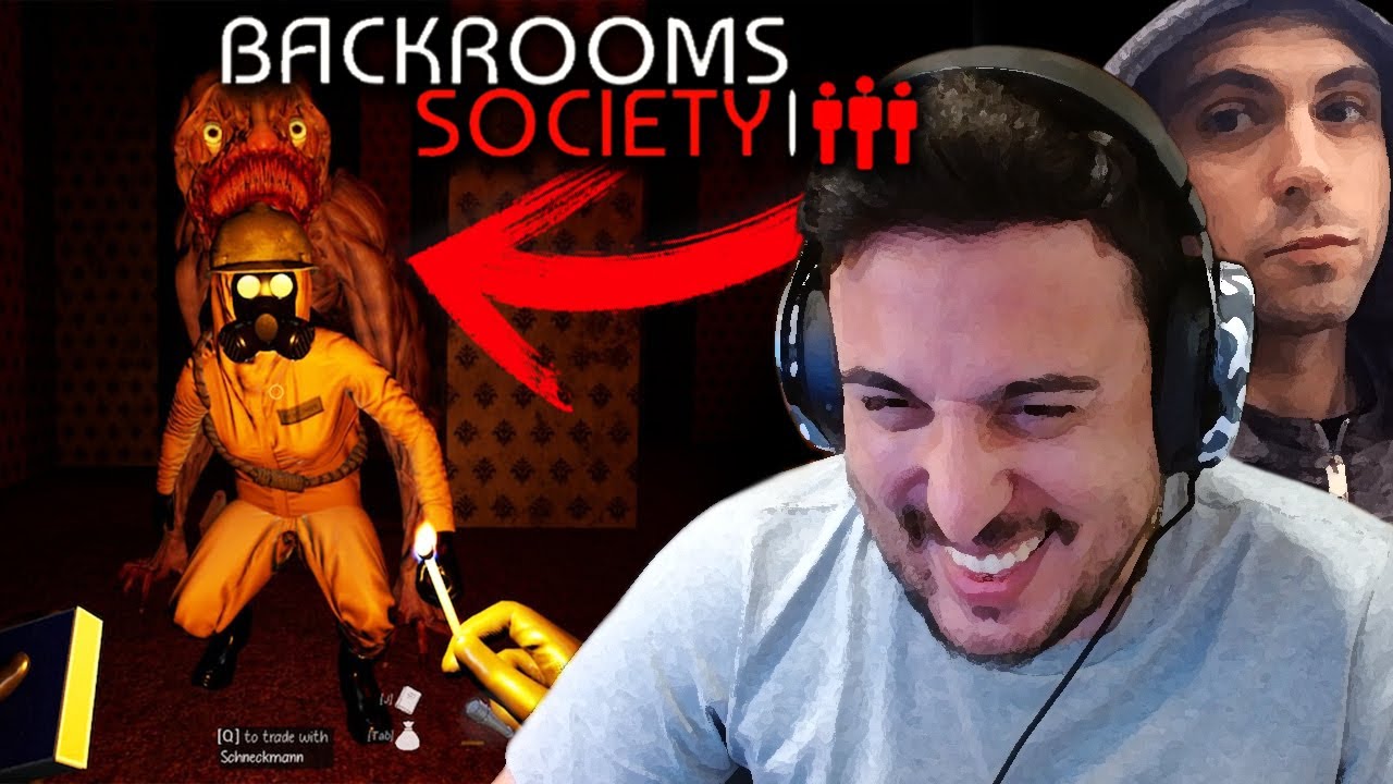 GRITOS Y SUSTOS en BACKROOMS SOCIETY #2 c/ Vegetta