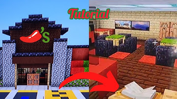 How To Make A Chili’s Restaurant (Interior)