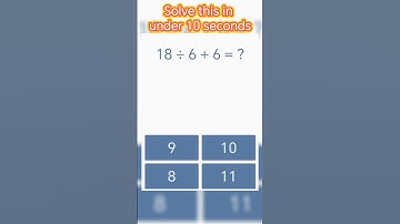 Only Quick Thinkers Get This Right in 10 Seconds! 🧠⏱️ #maths #brainteaser #puzzle #mathchallenge