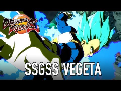 Dragon Ball FighterZ - PS4/XB1/PC - SSGSS Vegeta (Character intro video)