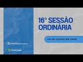 16° SESSÃO ORDINÁRIA 