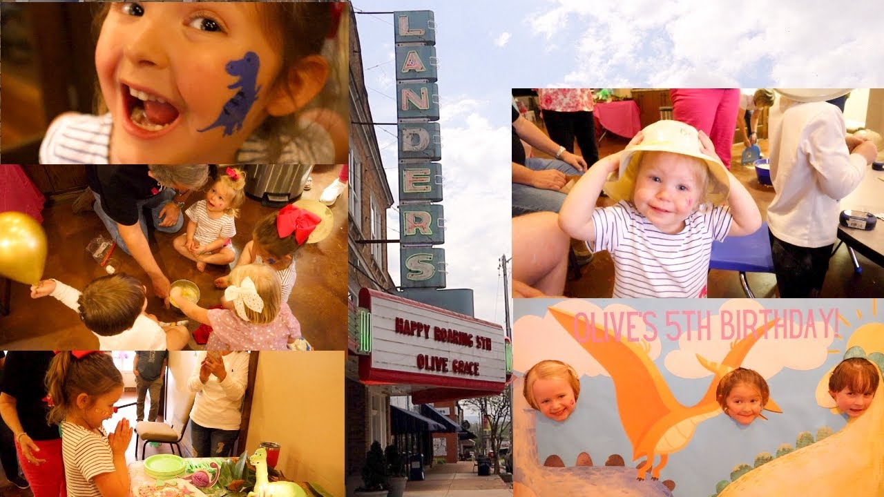 Nanny and Pops Throw a Rager Olive's 5th Birthday Party YouTube