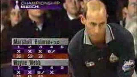1996 PBA Ebonite Classic - Holman vs. Webb (Part 1)