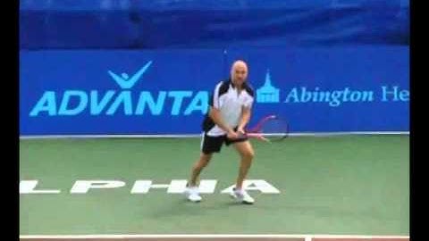 Andre Agassi Backhands in Slow Motion