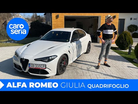 Alfa Romeo Giulia Quadrifoglio, czyli łysy marzy o Włoszkach (TEST PL 4K) | CaroSeria