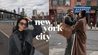 NYC Vlog: exploring nyc, best food spots, cafe hopping ☕