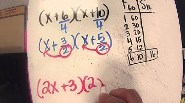 Factoring Trinomials When a greater than 1 Slide, Divide, Bottoms up Technique