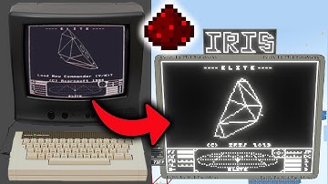 Elite 3D Renderer on Minecraft Redstone Computer