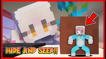 HIDE AND SEEK !! TAPI ATUN MEMAKAI CHEAT JADI KECIL !! Feat @sapipurba  Minecraft