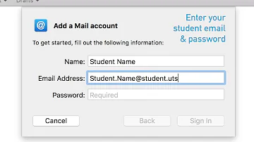 How To Link UTS Webmail To Mail How To Link UTS Webmail To Mail