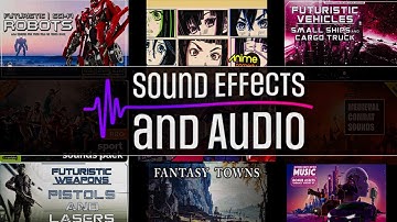 HUGE Sound Effects & Audio Bundle (Music, Loops, Sound Effects, Explosions, UI Sounds and more)