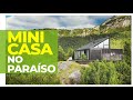 MINI CASA NAS MONTANHAS DA PATAGÔNIA - ELES MORAM NO PARAÍSO EM HARMONIA COM A NATUREZA EXUBERANTE