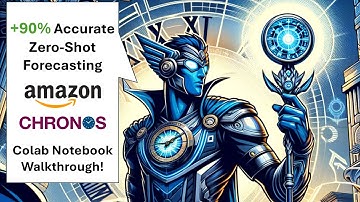 Amazon Chronos Time-Series Forecasting AI Model - Colab Notebook Demo and Code