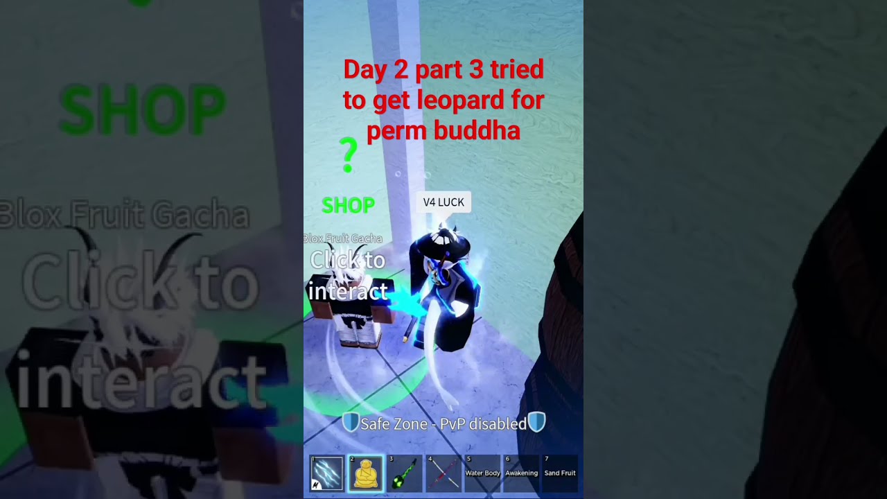 Day 2 Part 3 Tried To Get Leopard For Perm Buddha