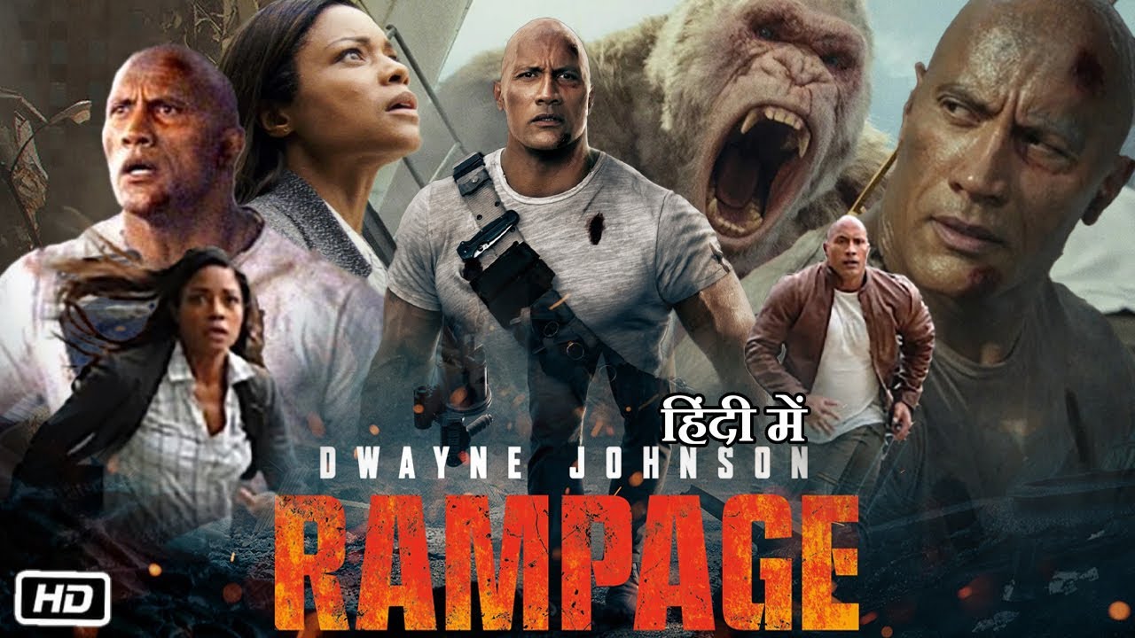 Rampage Full Movie Hindi Dubbed 2018 Rock Explanation  Dwayne Johnson  Malin kerman  Naomie H