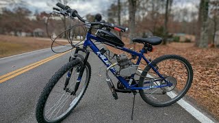 Racing My 80cc Motorized Bike on Public Streets