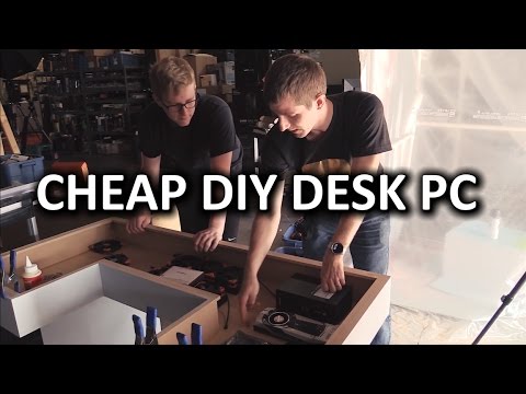 Ultimate Diy Desk Pc Desk Construction Youtube