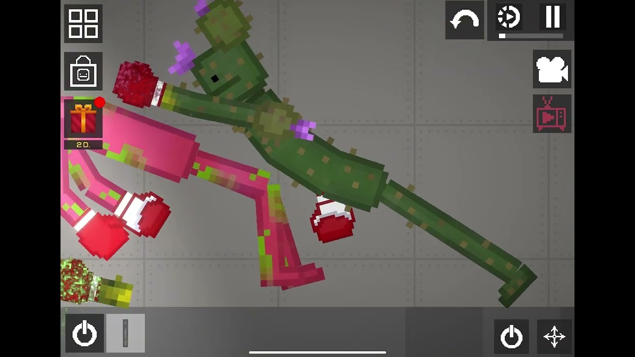 Boxing in melon playground!