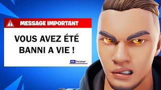 ATTENTION ! Fortnite BAN les Joueurs Qui Ont Fait Ça !