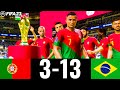 FIFA 23 - PORTUGAL 3-13 BRAZIL | FIFA WORLD CUP FINAL QATAR 2022 | PS5 GAMEPLAY |